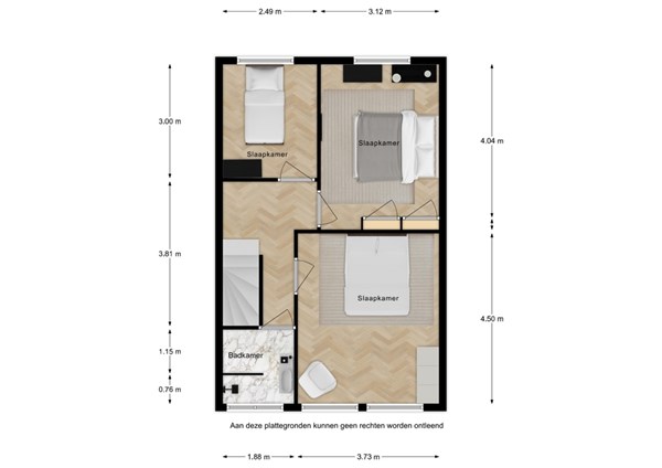 Floorplan - Mercuriusstraat 21, 4511 CN Breskens